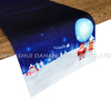 PBT01~04 Polyester fabric digital printing double-layer table flag.