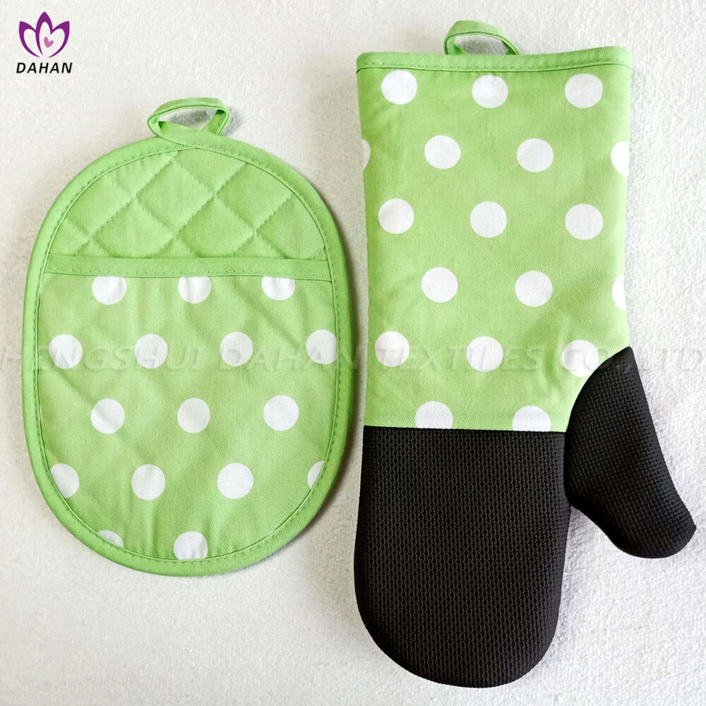 462 Neoprene printing glove+pot holder.