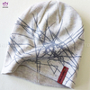 100% Cotton printing knitted hat.