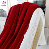 100% Polyester lamb wool blanket