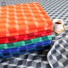 BK115 Geometric printed blanket.
