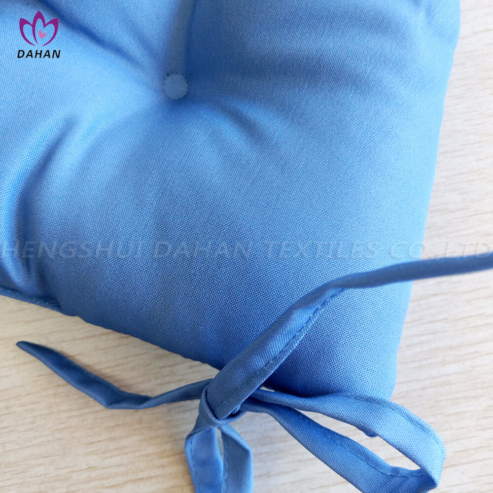BC16 Solid color microfiber chair cushion.