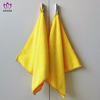 Solid color coral fleece​ kitchen towel.