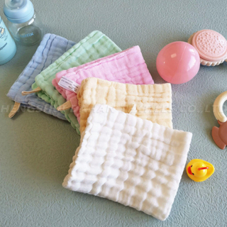 CT99 100%cotton solid color baby towel.