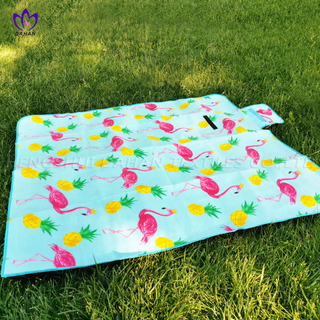  Picnic blanket waterproof picnic mat with printing.PC21
