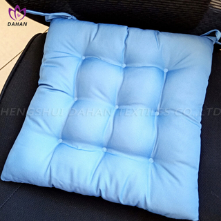 BC16 Solid color microfiber chair cushion.