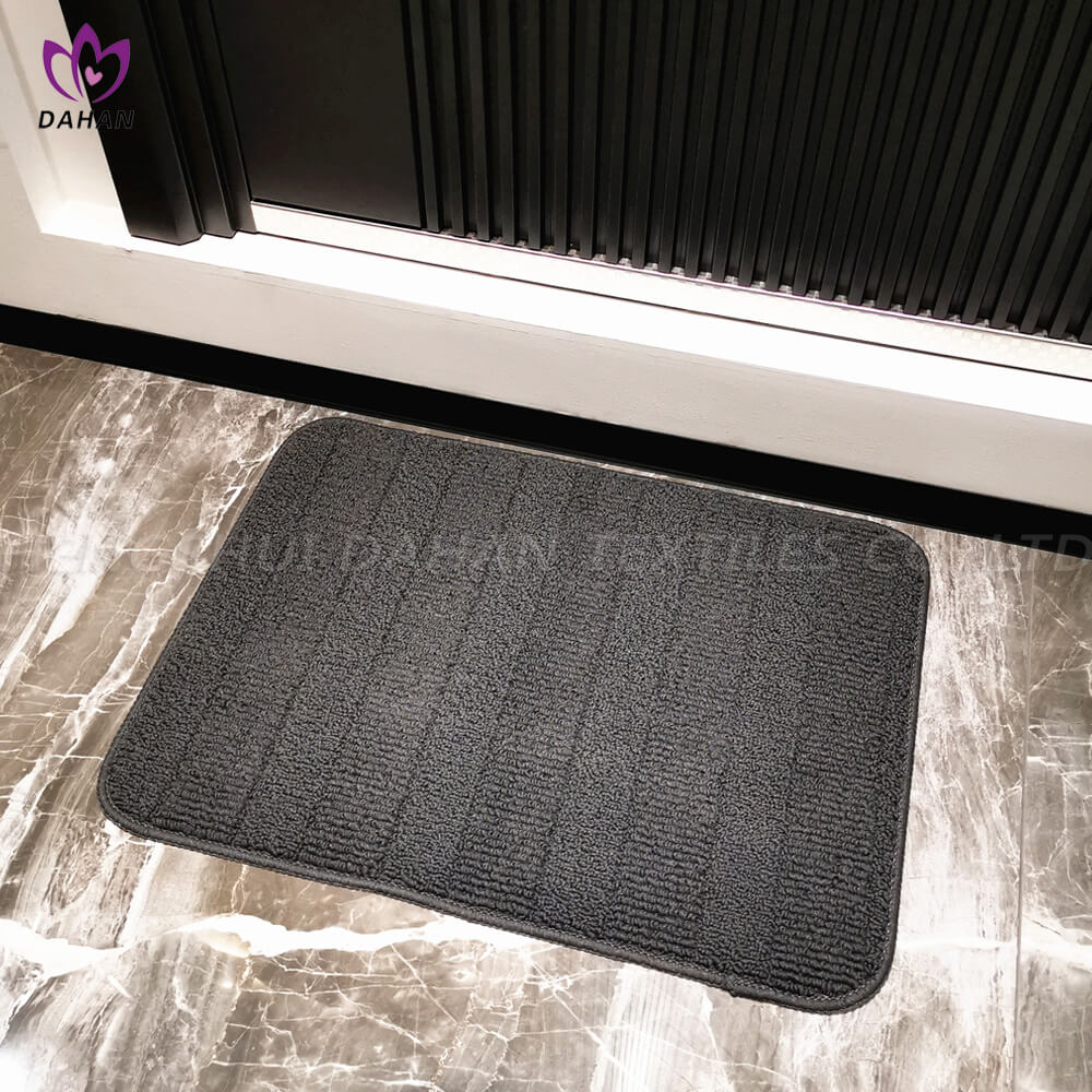 Solid color ground mat kitchen mat.
