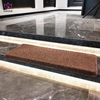Solid color ground mat stairs mat .