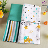 CT111 Bamboo and cotton printing baby blanket.