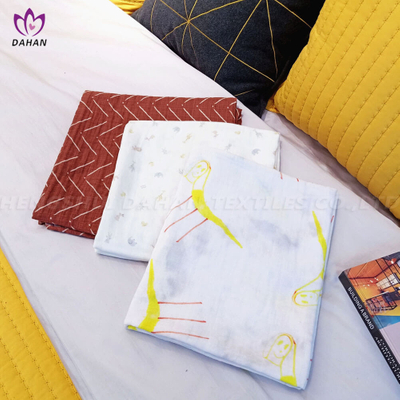 CT88 100% Cotton printing baby blanket.