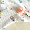 CT84 100% Cotton printing baby napkin.